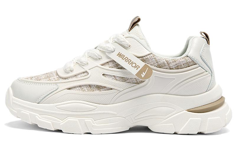 (W) Warrior Low Top 'Beige Colorblock'