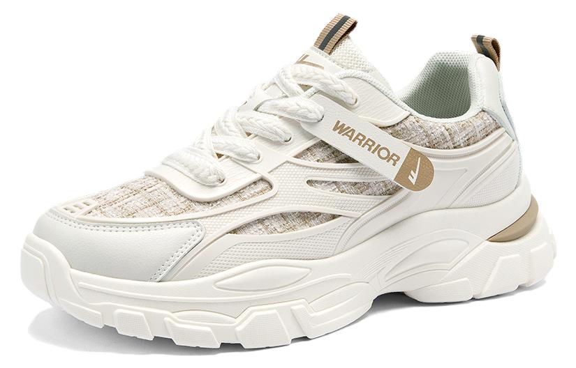 (W) Warrior Low Top 'Beige Colorblock' 圖 2