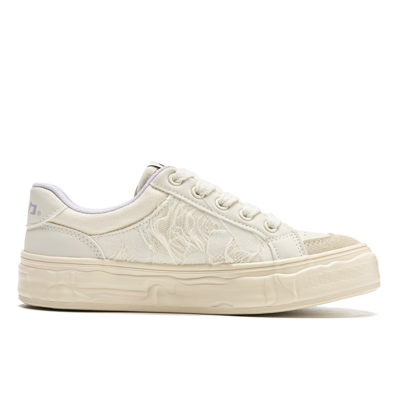 (W) Warrior Low Top 'Beige Purple' 圖 2