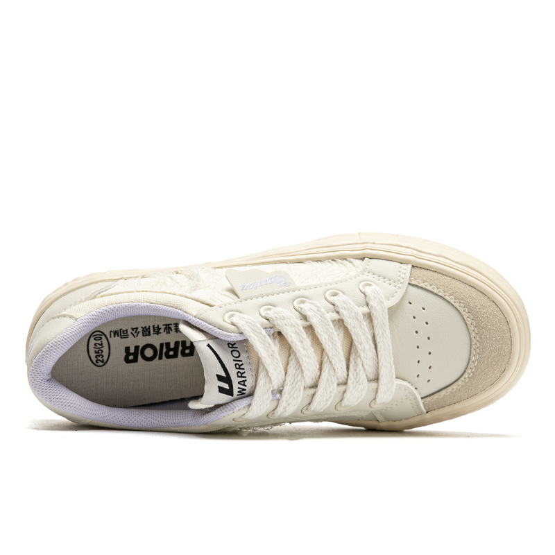 (W) Warrior Low Top 'Beige Purple' 圖 4