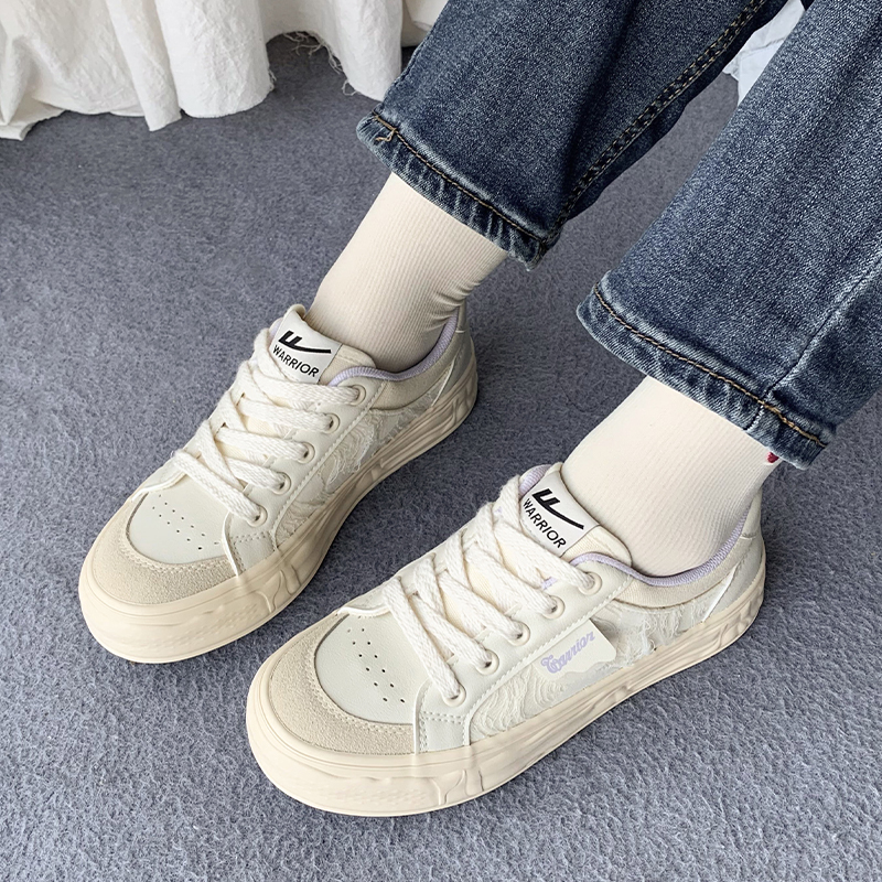 (W) Warrior Low Top 'Beige Purple' 圖 8