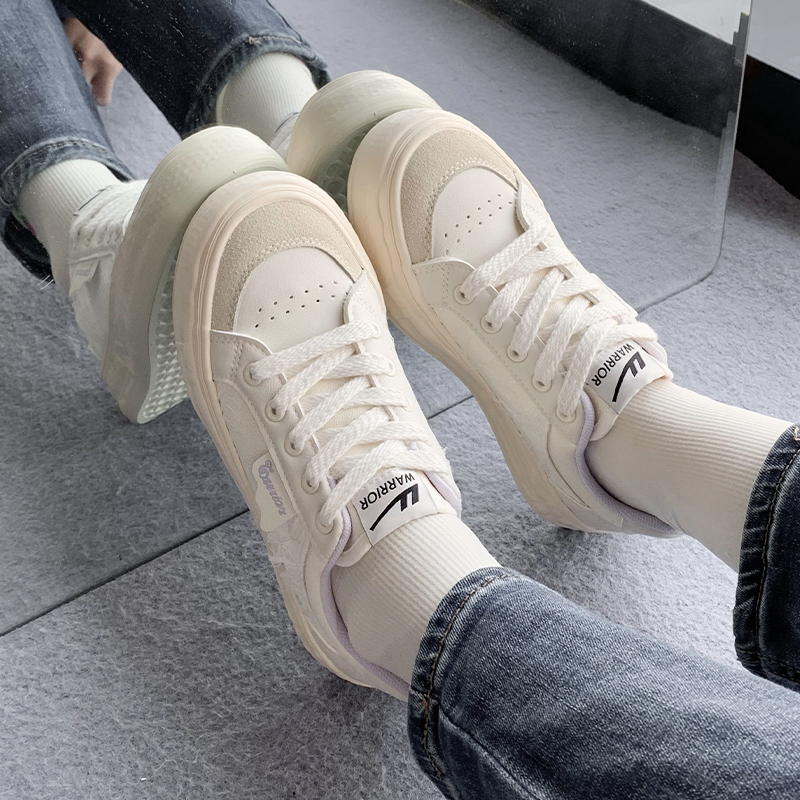 (W) Warrior Low Top 'Beige Purple' 圖 9