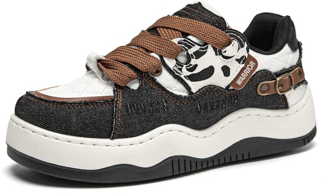 (W) Warrior 低帮休闲鞋 '黑米色' WXY-F668Z03 Lookbook (W) Warrior 低帮休闲鞋 '黑米色' WXY-F668Z03