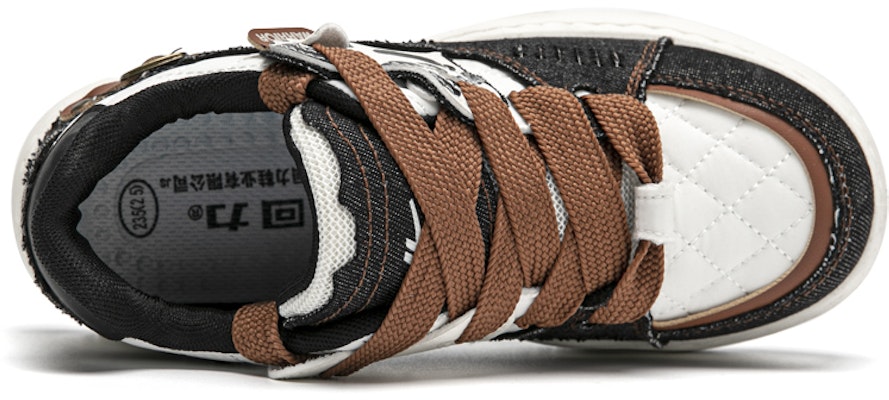 (W) Warrior 低帮休闲鞋 '黑米色' WXY-F668Z03 Shop (W) Warrior 低帮休闲鞋 '黑米色' WXY-F668Z03