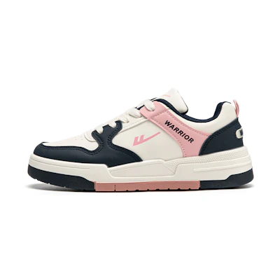 (W) Warrior Low Top 'Blue Pink'