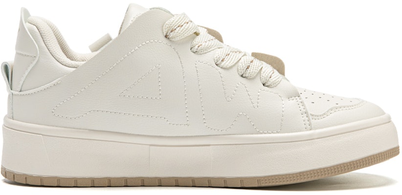 英勇戰士 返力 台風休閒百搭 字母拚接 校園風 防滑耐磨 低筒 板鞋 女款 米卡奇 Cheap 英勇戰士 返力 台風休閒百搭 字母拚接 校園風 防滑耐磨 低筒 板鞋 女款 米卡奇