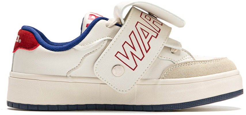 (W) Warrior Low Top 'Patchwork Campus Beige-Merah' WXY-F197MJ02 Order (W) Warrior Low Top 'Patchwork Campus Beige-Merah' WXY-F197MJ02