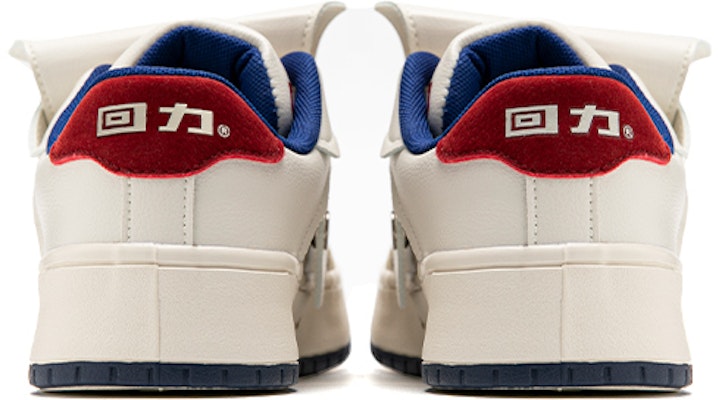 (W) Warrior Low Top 'Patchwork Campus Beige-Merah' WXY-F197MJ02 Purchase (W) Warrior Low Top 'Patchwork Campus Beige-Merah' WXY-F197MJ02