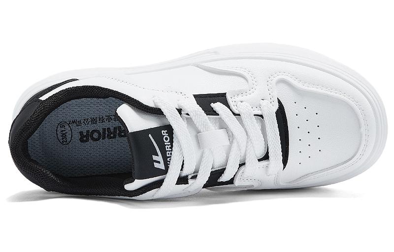 (W) Warrior Low Top 'White Black' 圖 3