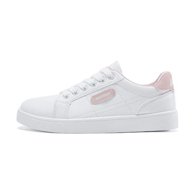 (W) Warrior Low Top 'White Pink'