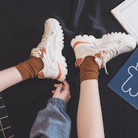 (W) Zapatillas Warrior Low Top Dad 'Beige Citrus'. WXY(S)-0003M02 Cheap (W) Zapatillas Warrior Low Top Dad 'Beige Citrus'. WXY(S)-0003M02