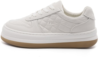 (Women) Warrior Low-Top Platform Sneaker 'Beige' WXY(S)-0451M01 (Women) Warrior Low-Top Platform Sneaker 'Beige' WXY(S)-0451M01