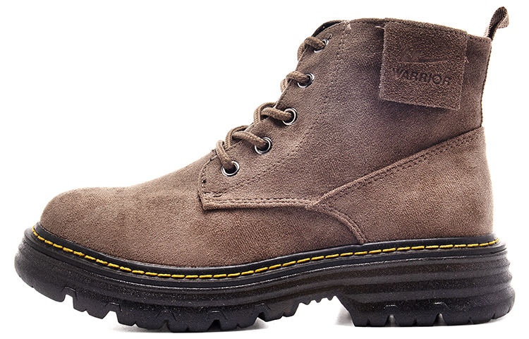 (W) Warrior Martin Boots 'Versatile Casual Brown Korean Edition'