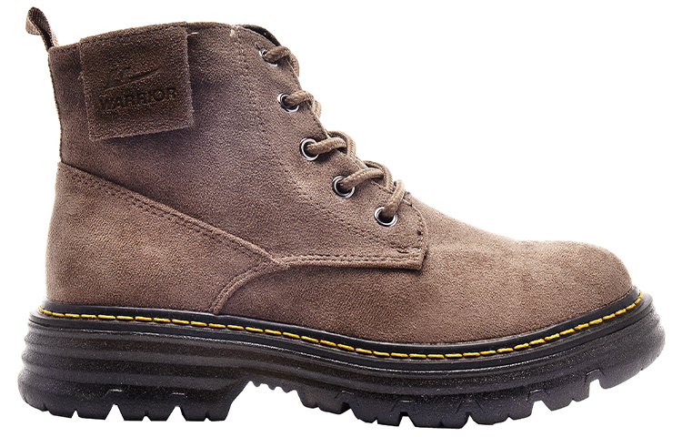 (W) Warrior Martin Boots 'Versatile Casual Brown Korean Edition' 圖 2