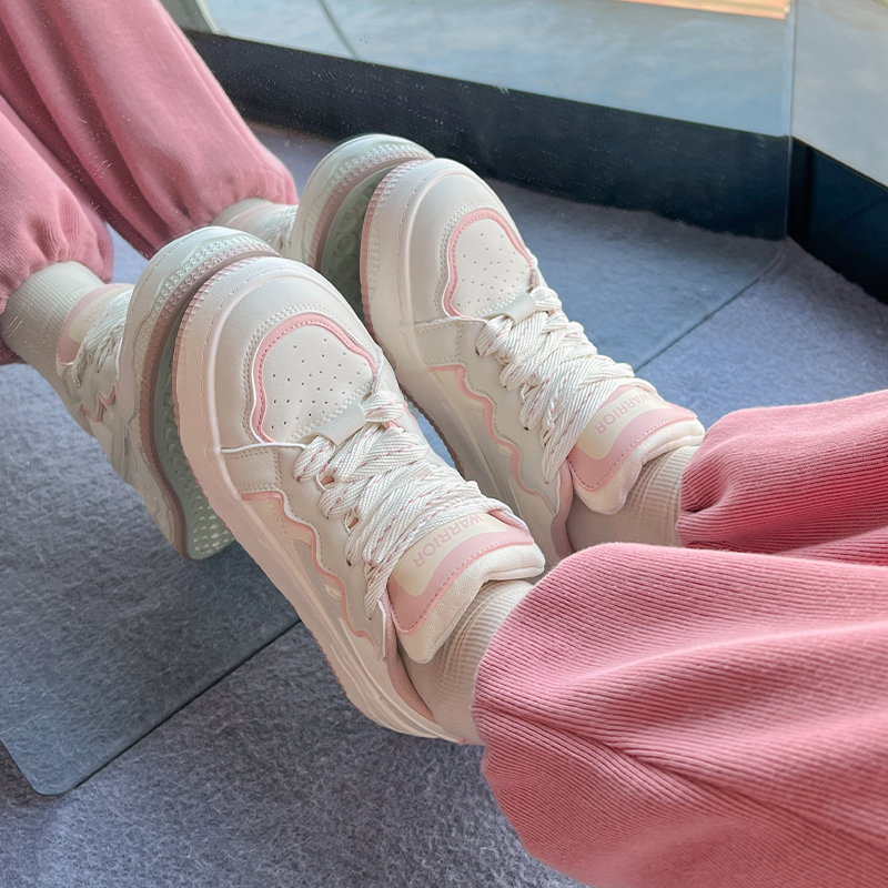 Details for (Women) Warrior Retro Casual Low 'Beige Pink' WXY-E392MJ02