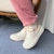 (W) Warrior Retro Kasual Rendah 'Beige Pink' WXY-E392MJ02
