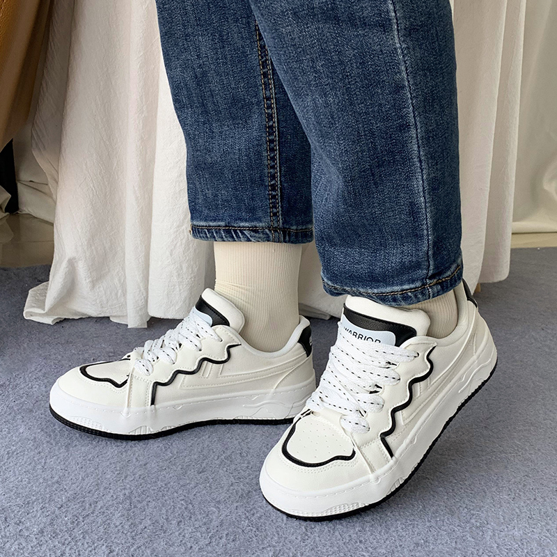 (W) Warrior Retro Low 'Black and White Panel' 圖 9