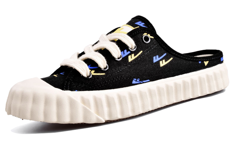 (W) Warrior Slip-On Canvas 'Black' 圖 2