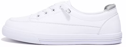 (Women) Warrior Slip-On Sneakers White/Grey - Comfortable, Non-Slip Low Tops. WXY0298Z-1 White Gray (Women) Warrior Slip-On Sneakers White/Grey - Comfortable, Non-Slip Low Tops. WXY0298Z-1 White Gray