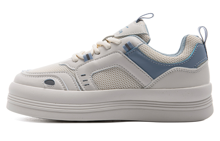 (W) Warrior Sneakers 'Beige-Blue Korean Version'