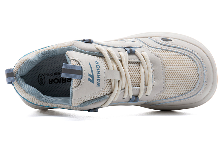 (W) Warrior Sneakers 'Beige-Blue Korean Version' 圖 3