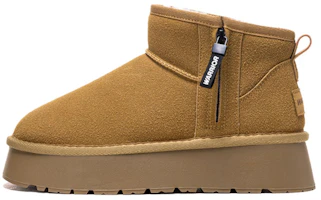 (Women) Warrior Snow Boots 'Brown Comfort Mid-Calf' TM-hl-0996 (Women) Warrior Snow Boots 'Brown Comfort Mid-Calf' TM-hl-0996