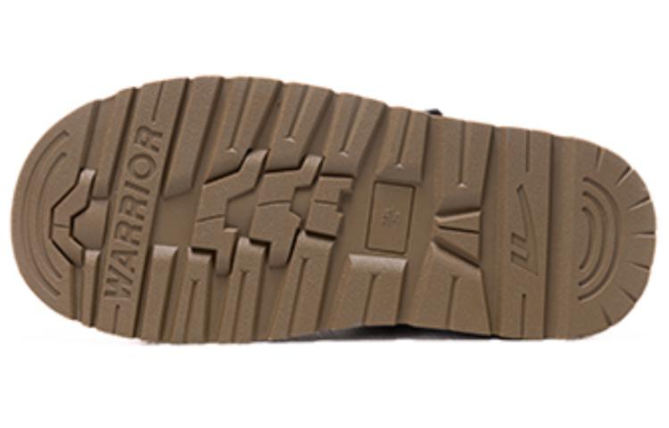 Shop (W) Botas de Nieve Warrior 'Marrón Confort hasta Media Pantorrilla' TM-hl-0996