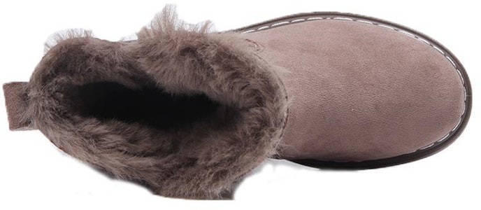 勇士回力 其他 保暖耐磨增高防滑 加絨保暖 防滑耐磨 中筒 雪地靴 女款 紫色 Lookbook 勇士回力 其他 保暖耐磨增高防滑 加絨保暖 防滑耐磨 中筒 雪地靴 女款 紫色