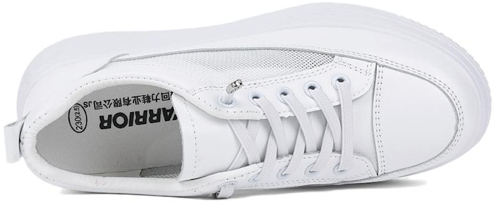 (Women) Warrior Thick Sole 'White Low-Top Leisure' WXY(S)-0197Z01 Lookbook (Women) Warrior Thick Sole 'White Low-Top Leisure' WXY(S)-0197Z01