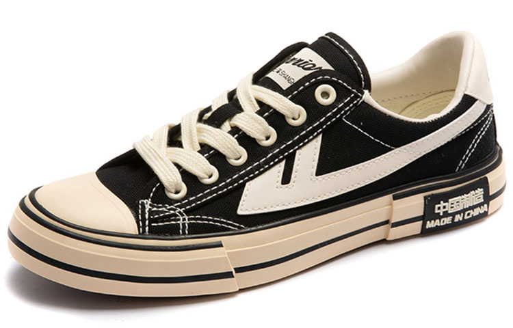 (W) Warrior Ulzzang Canvas Low 'Black' 圖 2