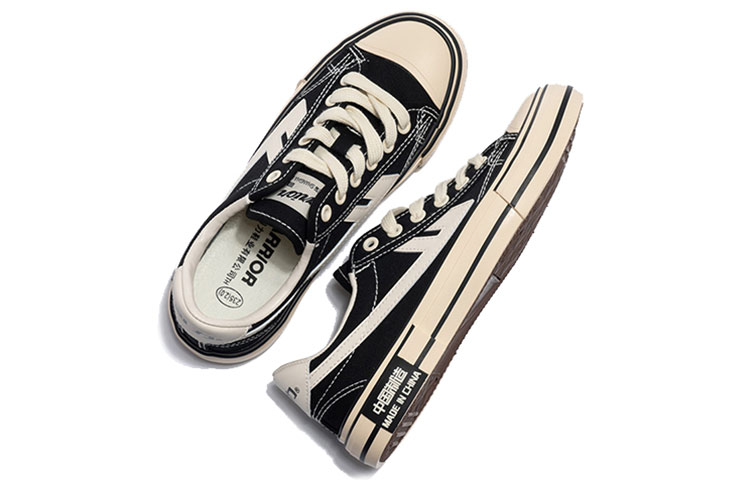 (W) Warrior Ulzzang Canvas Low 'Black' 圖 3