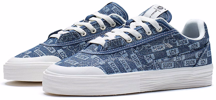 (Women) Li-Ning Wave Pro Low x OG_Slick 50/50 'Denim Blue' AECS024-2 Lookbook (Women) Li-Ning Wave Pro Low x OG_Slick 50/50 'Denim Blue' AECS024-2