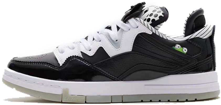 (W) Li-Ning Wave Pro x Kermit 'Negro Blanco' AECR102-1 Order (W) Li-Ning Wave Pro x Kermit 'Negro Blanco' AECR102-1