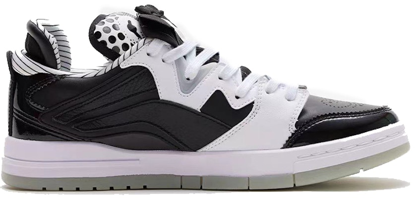 (W) Li-Ning Wave Pro x Kermit 'Negro Blanco' AECR102-1 Lookbook (W) Li-Ning Wave Pro x Kermit 'Negro Blanco' AECR102-1