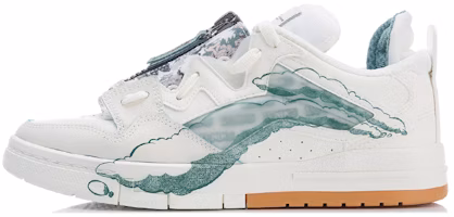 (Women) Li-Ning Wave Pro x OG_SLICK 'White Green Brown' AECR046-1 (Women) Li-Ning Wave Pro x OG_SLICK 'White Green Brown' AECR046-1