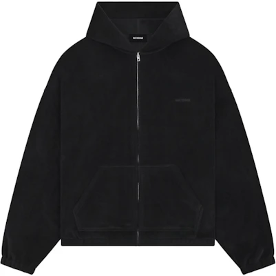 (W) WE11DONE 黑色刺繡標誌長袖拉鍊外套 WD-TJ2-24-868-U-BK Buy (W) WE11DONE 黑色刺繡標誌長袖拉鍊外套 WD-TJ2-24-868-U-BK