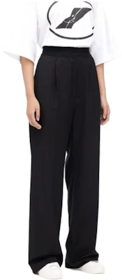 (W) 웰던 블랙 레터 로고 프린트 엘라스틱 수트 팬츠 WD-PT4-20-729-U Purchase (W) 웰던 블랙 레터 로고 프린트 엘라스틱 수트 팬츠 WD-PT4-20-729-U