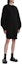 Lookbook (Women) WE11DONE Black Loose Fit Crew Neck Long Sleeve Short Dress WD-KT3-23-653-U-BK