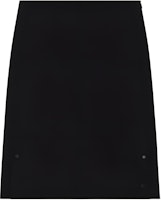 (Women) WE11DONE Black Midi Zip Casual Skirt WD-SK1-24-258-W-BK (Women) WE11DONE Black Midi Zip Casual Skirt WD-SK1-24-258-W-BK