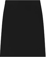 Lookbook (W) WE11DONE 黑色中長拉鍊休閒裙 WD-SK1-24-258-W-BK