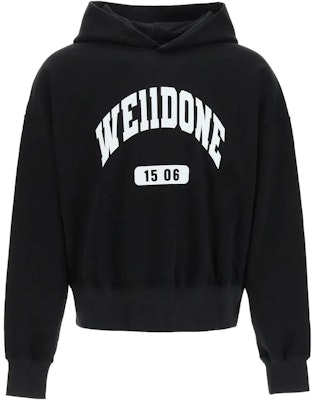 (W) WE11DONE 黑色簡約休閒衛衣 WD-TH3-22-807-U-BK Order (W) WE11DONE 黑色簡約休閒衛衣 WD-TH3-22-807-U-BK