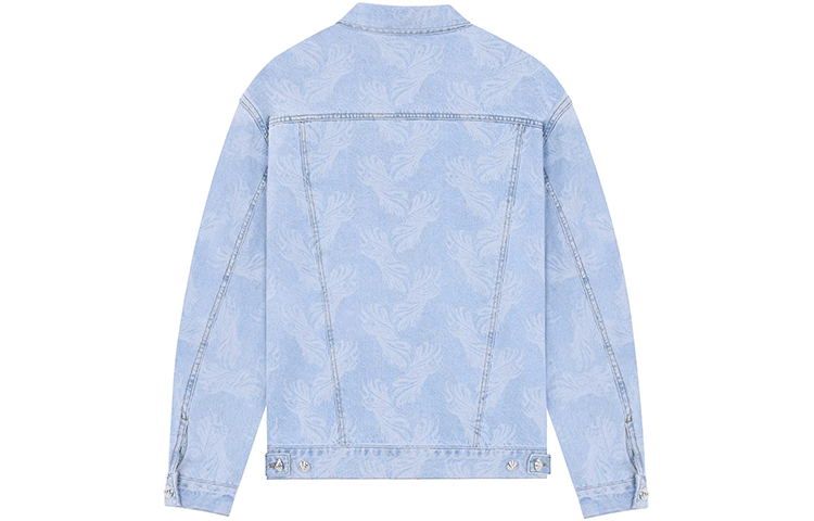 Lookbook (W) WE11DONE 藍色印花標誌牛仔外套 WD-DJ3-21-311-U-BL