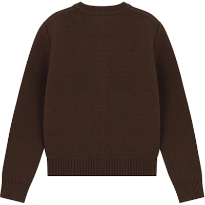 (W) WE11DONE 棕色針織開襟扣子毛衣外套. WD-KC2-24-602-W-BR Lookbook (W) WE11DONE 棕色針織開襟扣子毛衣外套. WD-KC2-24-602-W-BR