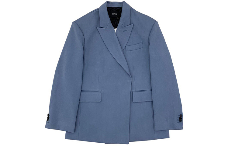 Order (W) WE11DONE クラシックエンボスブレザーミスティブルー - 秋コレクション. WD-JK8-20-055-W-BL