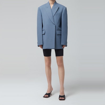 (W) WE11DONE クラシックエンボスブレザーミスティブルー - 秋コレクション. WD-JK8-20-055-W-BL Lookbook (W) WE11DONE クラシックエンボスブレザーミスティブルー - 秋コレクション. WD-JK8-20-055-W-BL