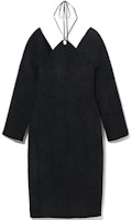 (Women) WE11DONE Comfortable Long Sleeve Dress WD-OP9-20-147-W-BK (Women) WE11DONE Comfortable Long Sleeve Dress WD-OP9-20-147-W-BK