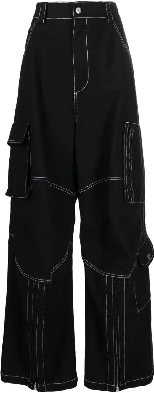 women-we-11-done-loose-fit-wide-leg-cargo-pants-black-color-wd-pt-3-23-218-w-bk