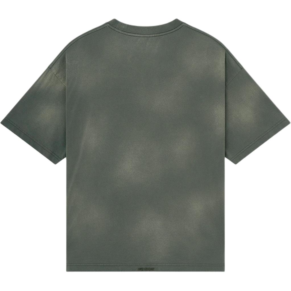 Lookbook (W) WE11DONE 寬鬆版型徽標印花短袖T恤 卡其色 WD-TT2-24-742-U-KK