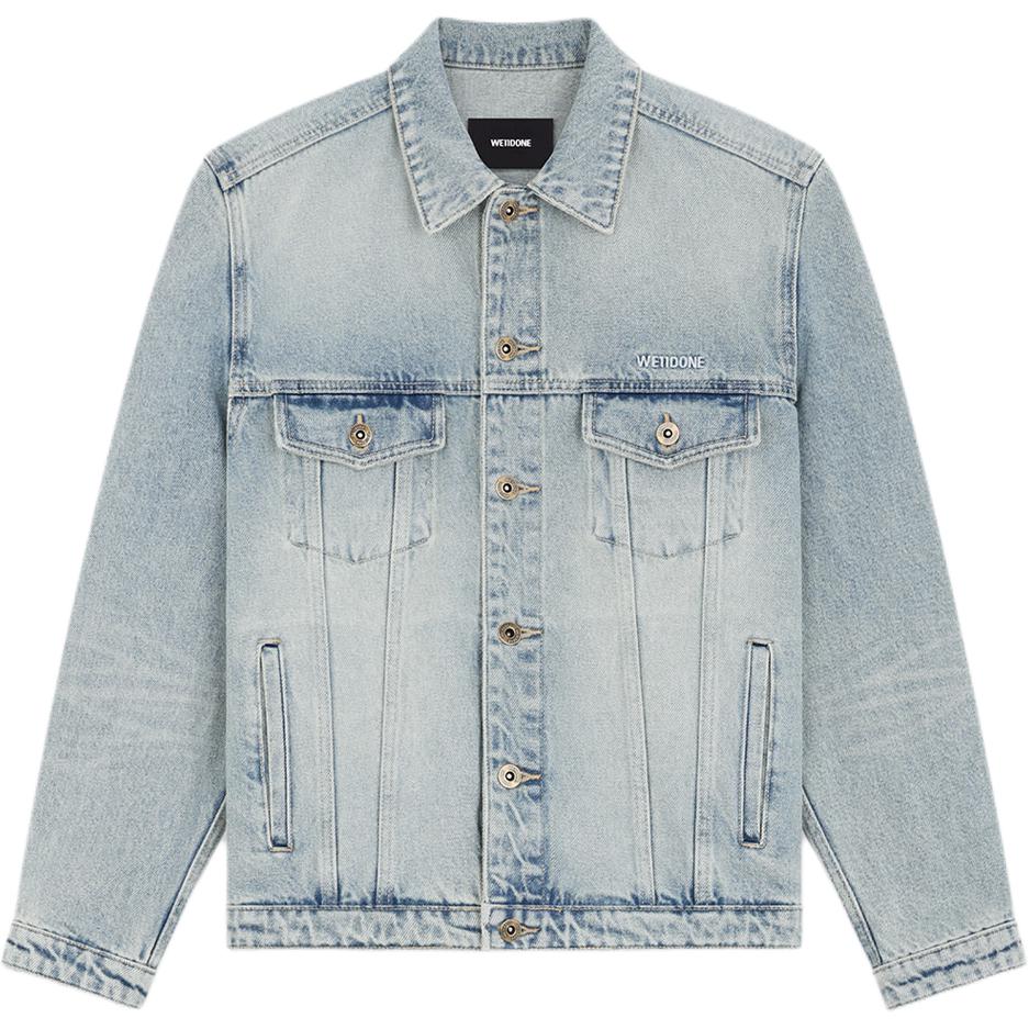 Order (W) WE11DONE 單排扣長袖藍色牛仔外套 WD-DJ2-24-348-W-SK