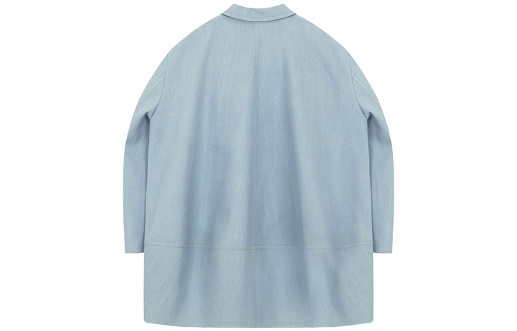 (Women) WE11DONE  Solid Color Oversized Drop Shoulder Coat with Lapel. WD-JK1-22-025-W-SK 圖 3